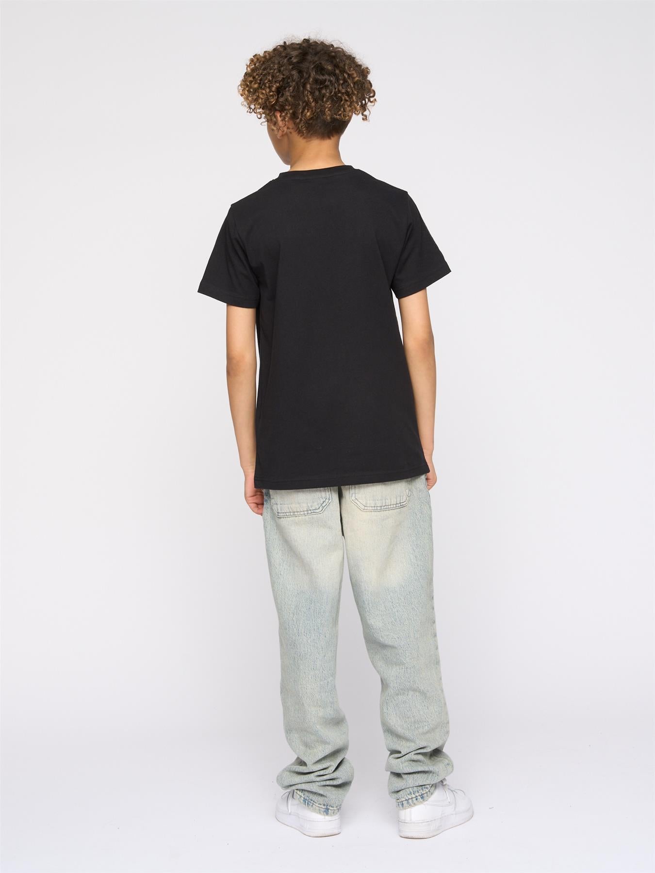 Kids Boys Knockout T-Shirt Black