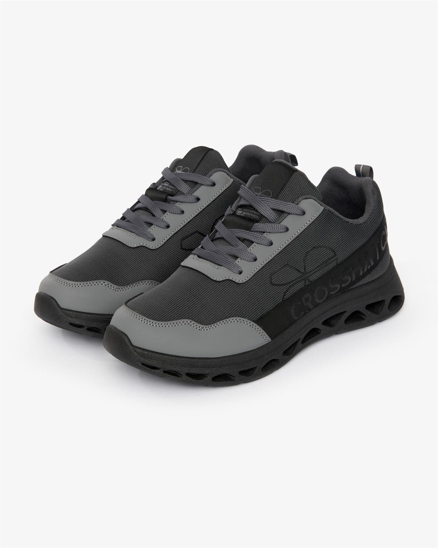 Mens Jesmond Trainers Grey/White