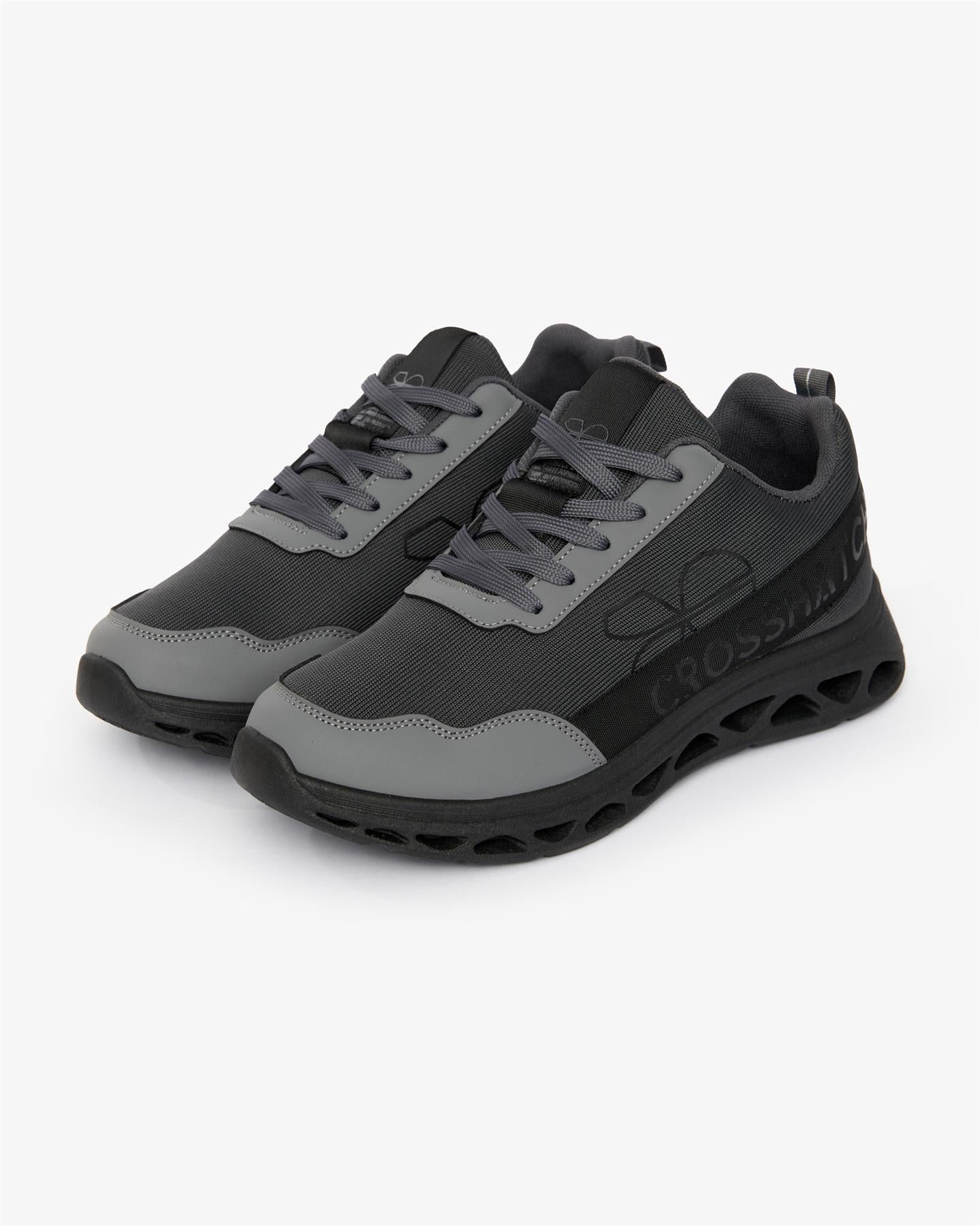 Mens Jesmond Trainers Grey/White
