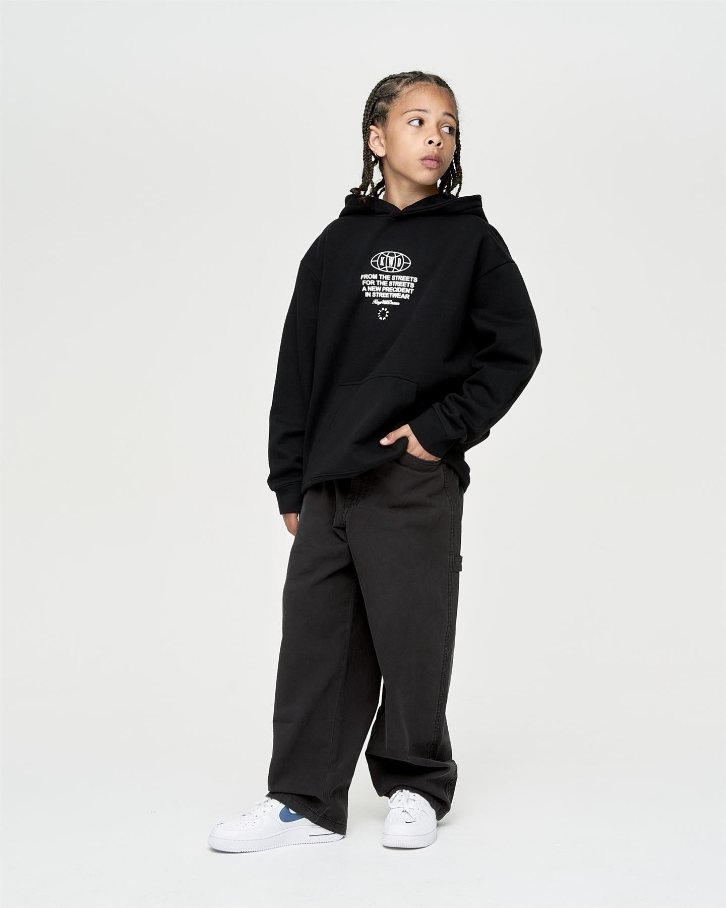 Kids Boys Studio Angel City Hoodie Black