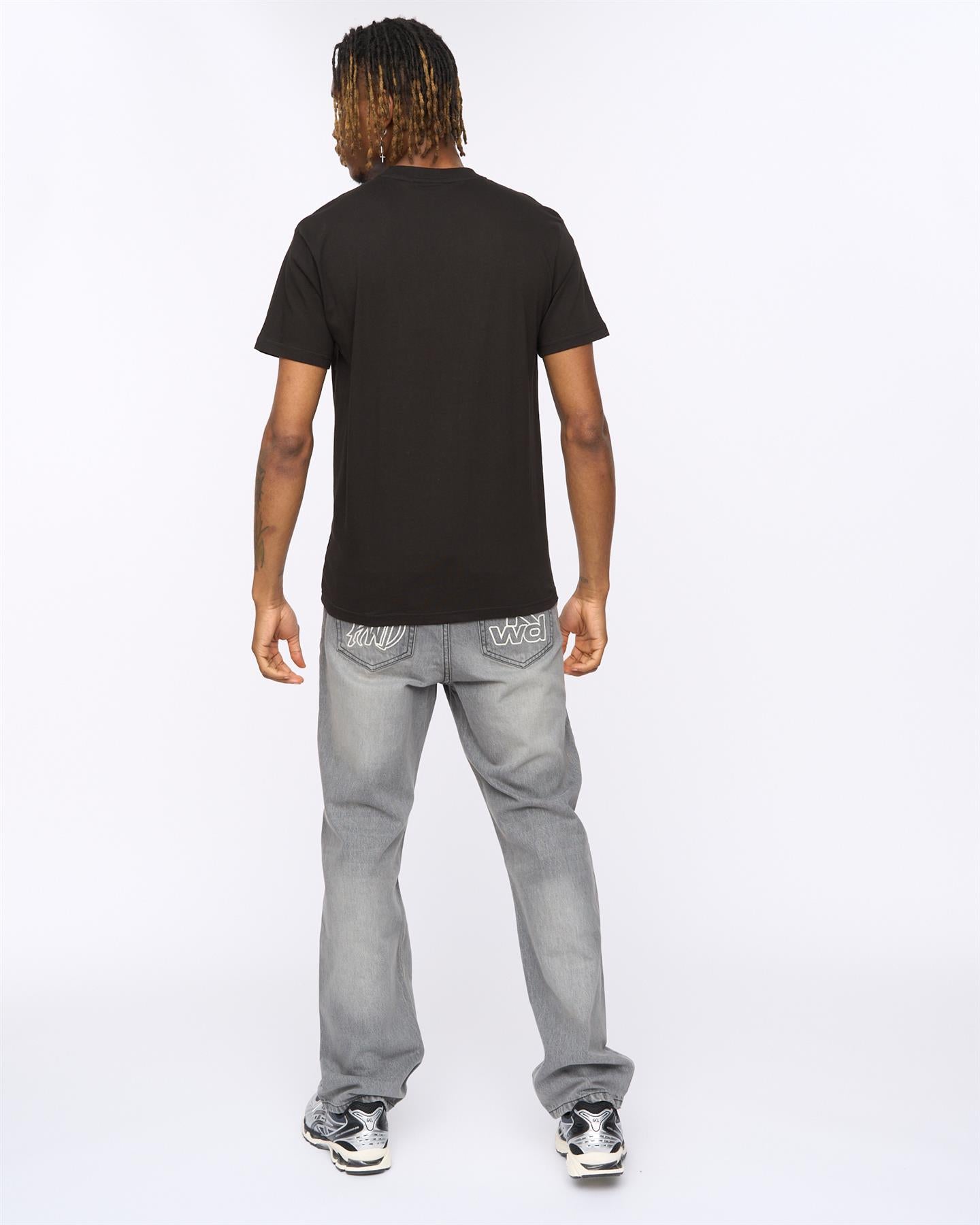 Mens Scribs T-Shirt Black