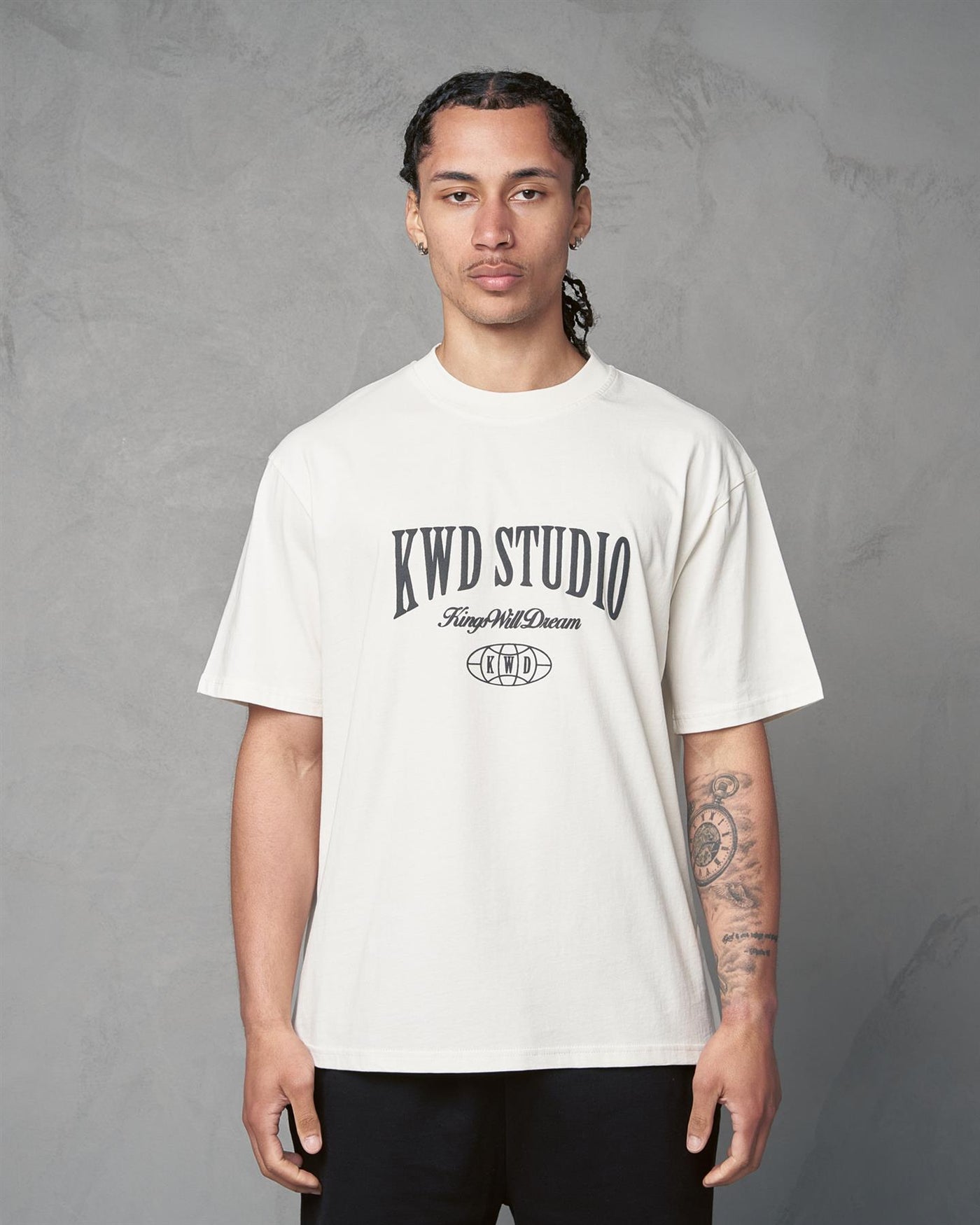 Mens Studio Studios T-Shirt Off White