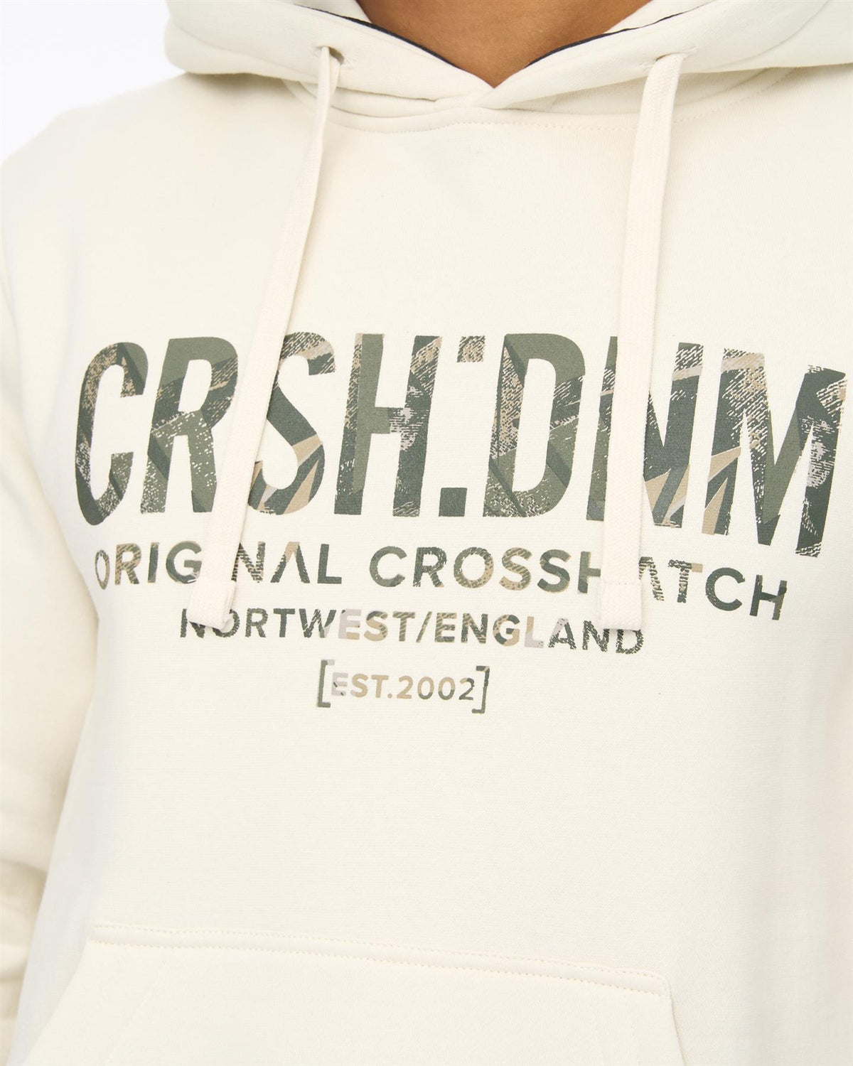 Mens Campbox Hoodie Off White