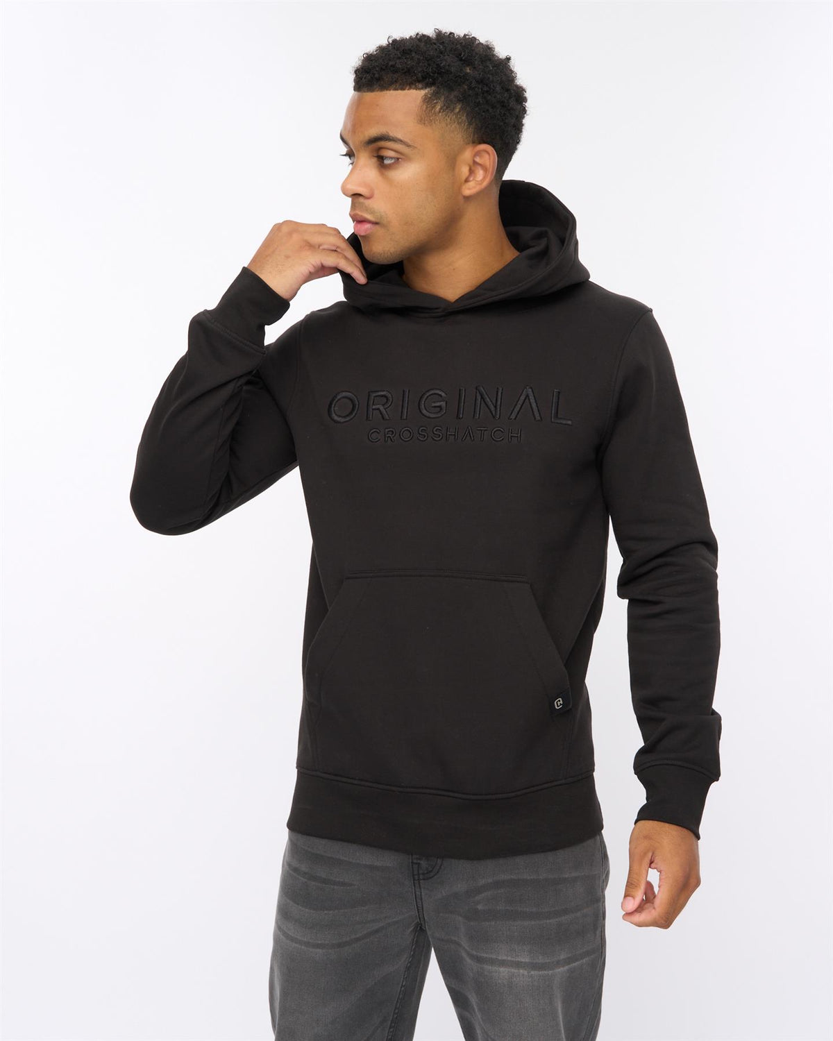 Mens Haromere Hoodie Black