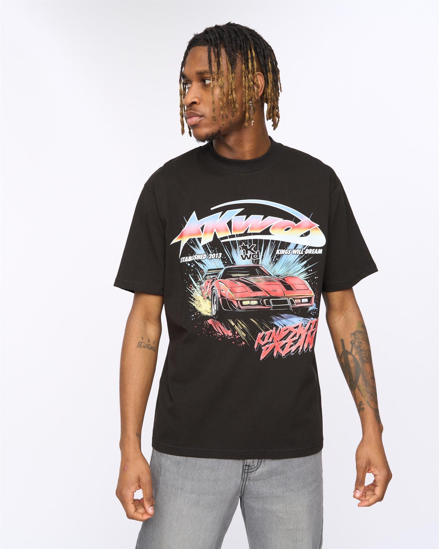 Mens Fastlane T-Shirt Black