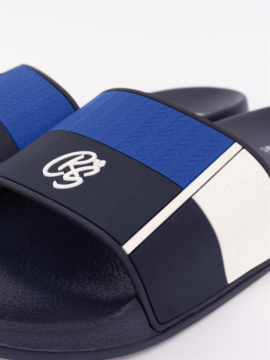 Mens Rentrays Sliders Navy/Blue