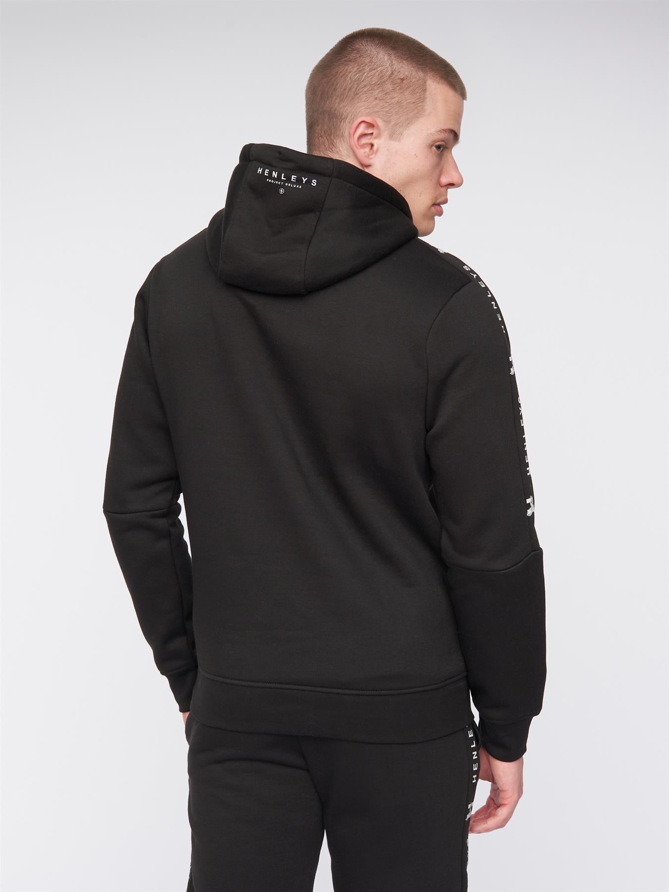 Mens Tapehen Hoodie Black