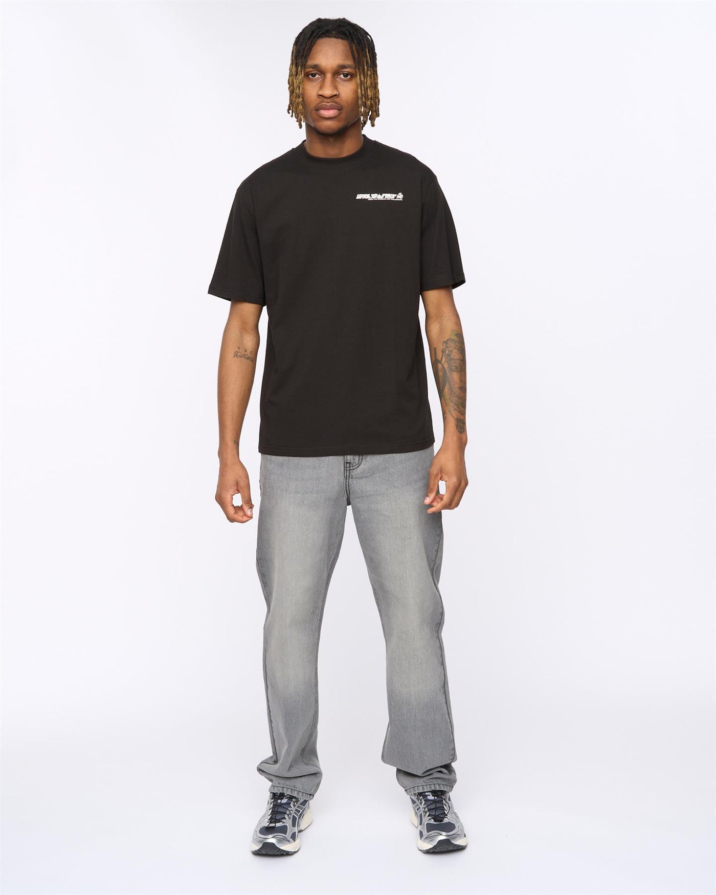 Mens Dubback Jeans Grey Wash