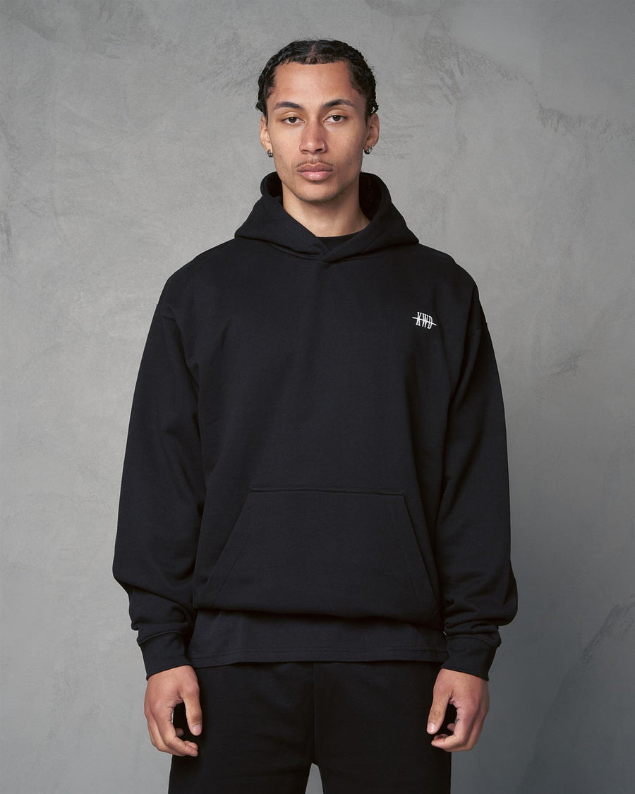 Mens Studio Butterfly Hoodie Black