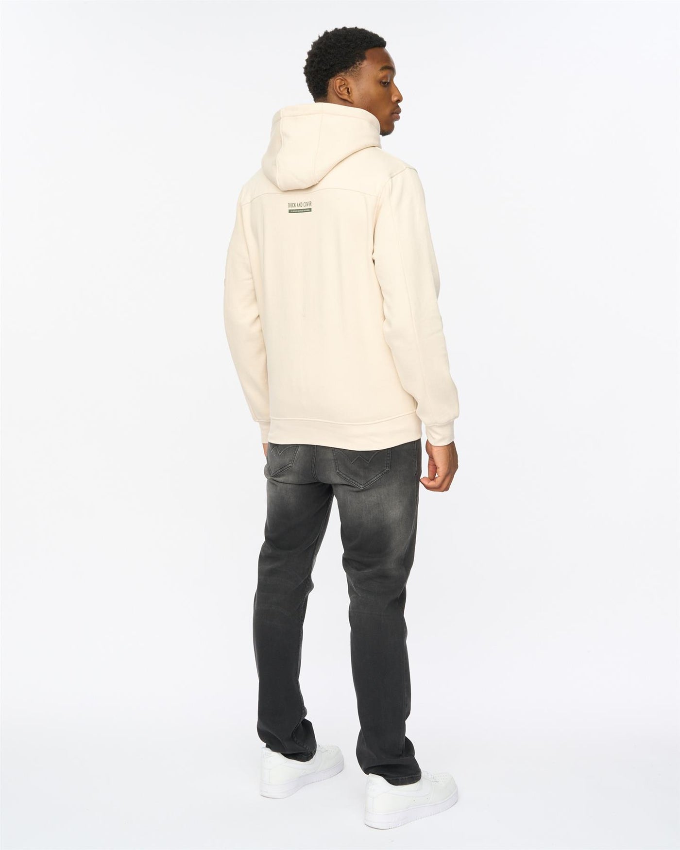 Mens Skullmatic Hoodie Off White
