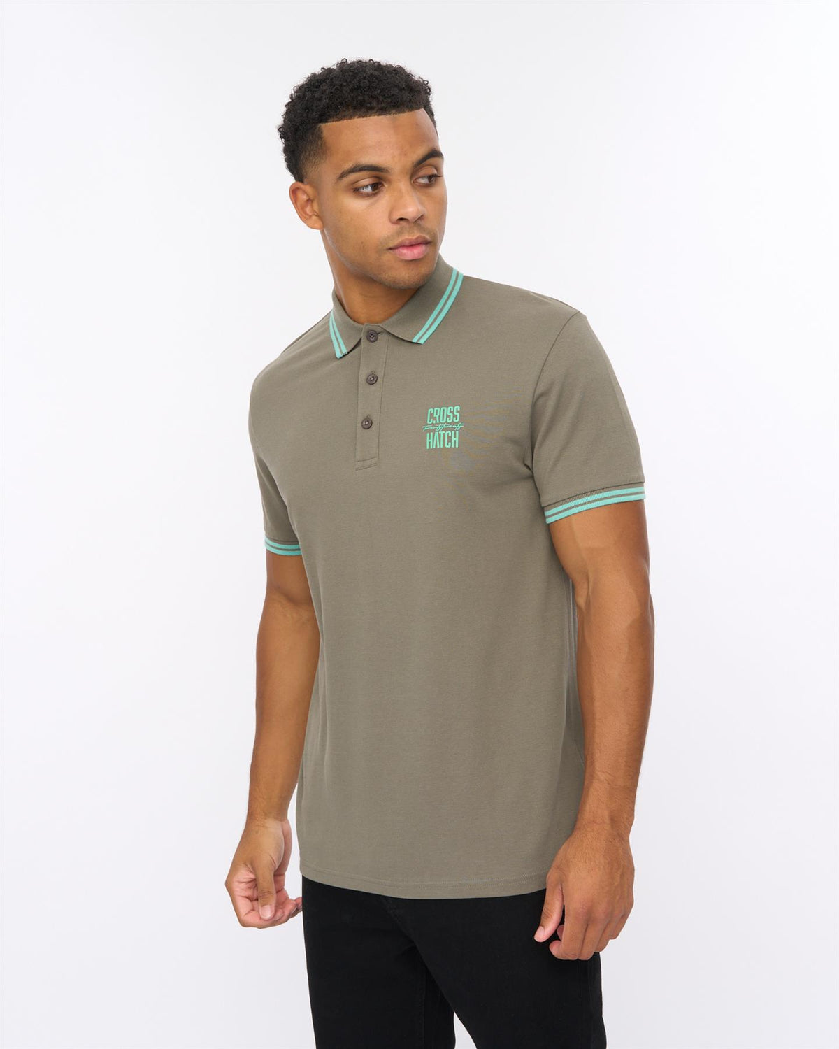 Mens Changra Polo Dark Sage
