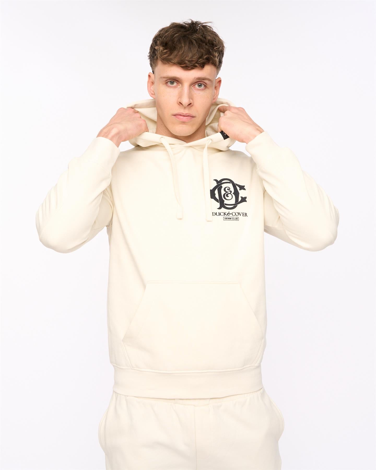 Mens Randolph Hoodie Light Stone