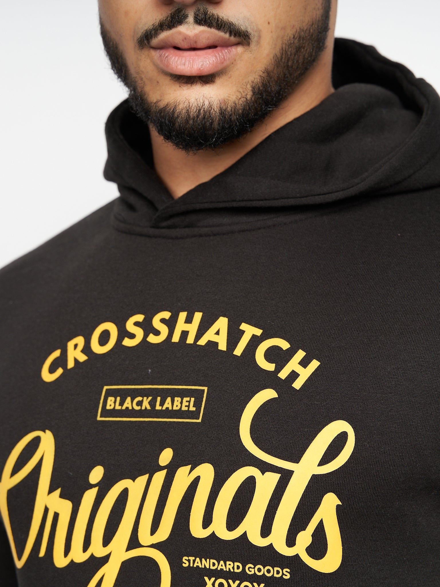 Mens Bartamax Hoodie Black
