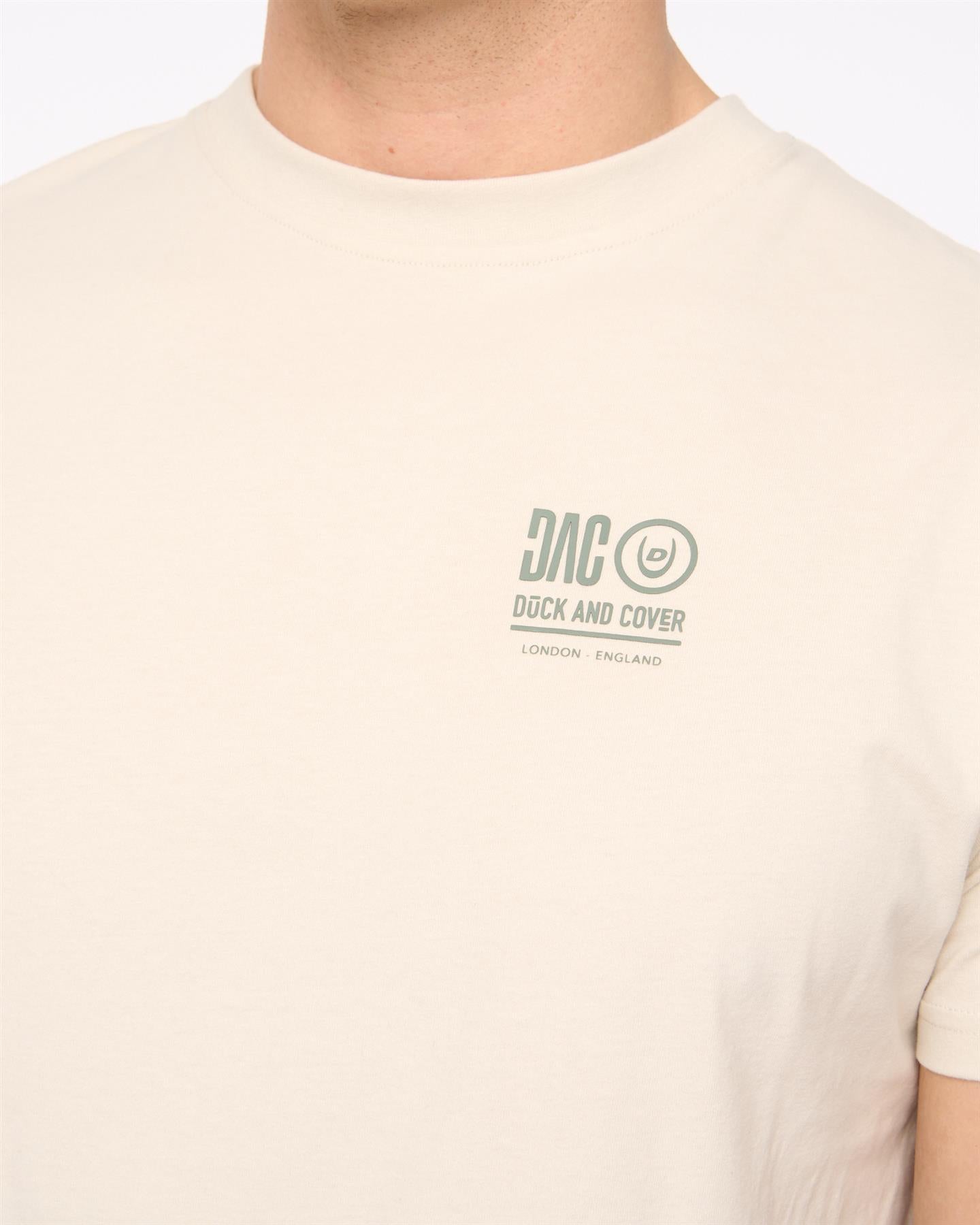 Mens Lynnfold T-Shirt Light Stone