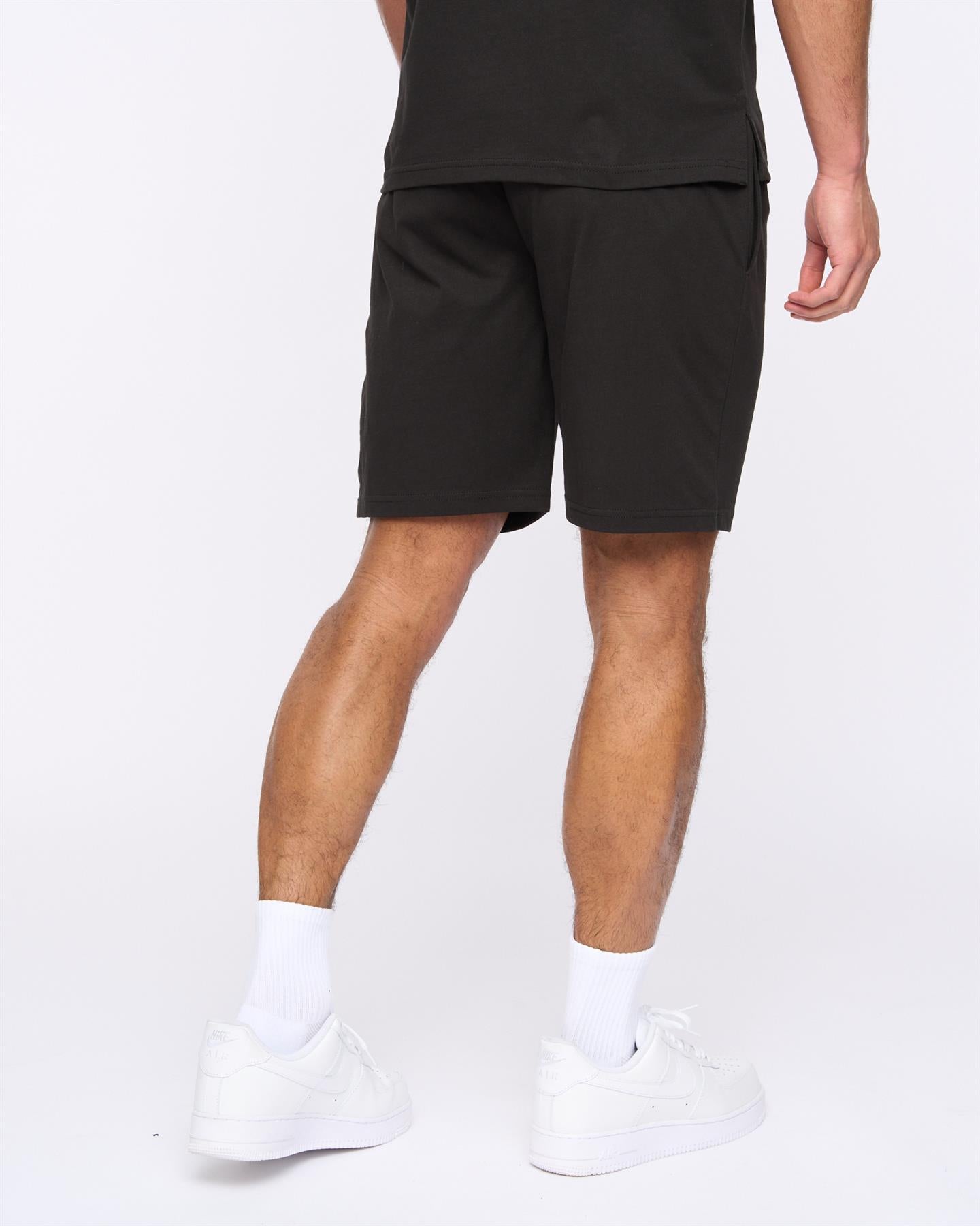 Mens Henychill Polo/Shorts Set Black