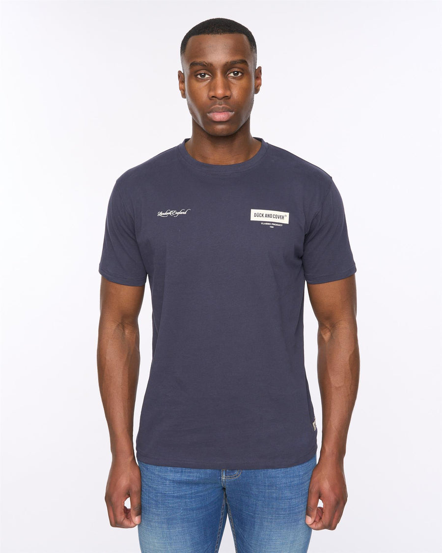 Mens Mersak T-Shirt Navy