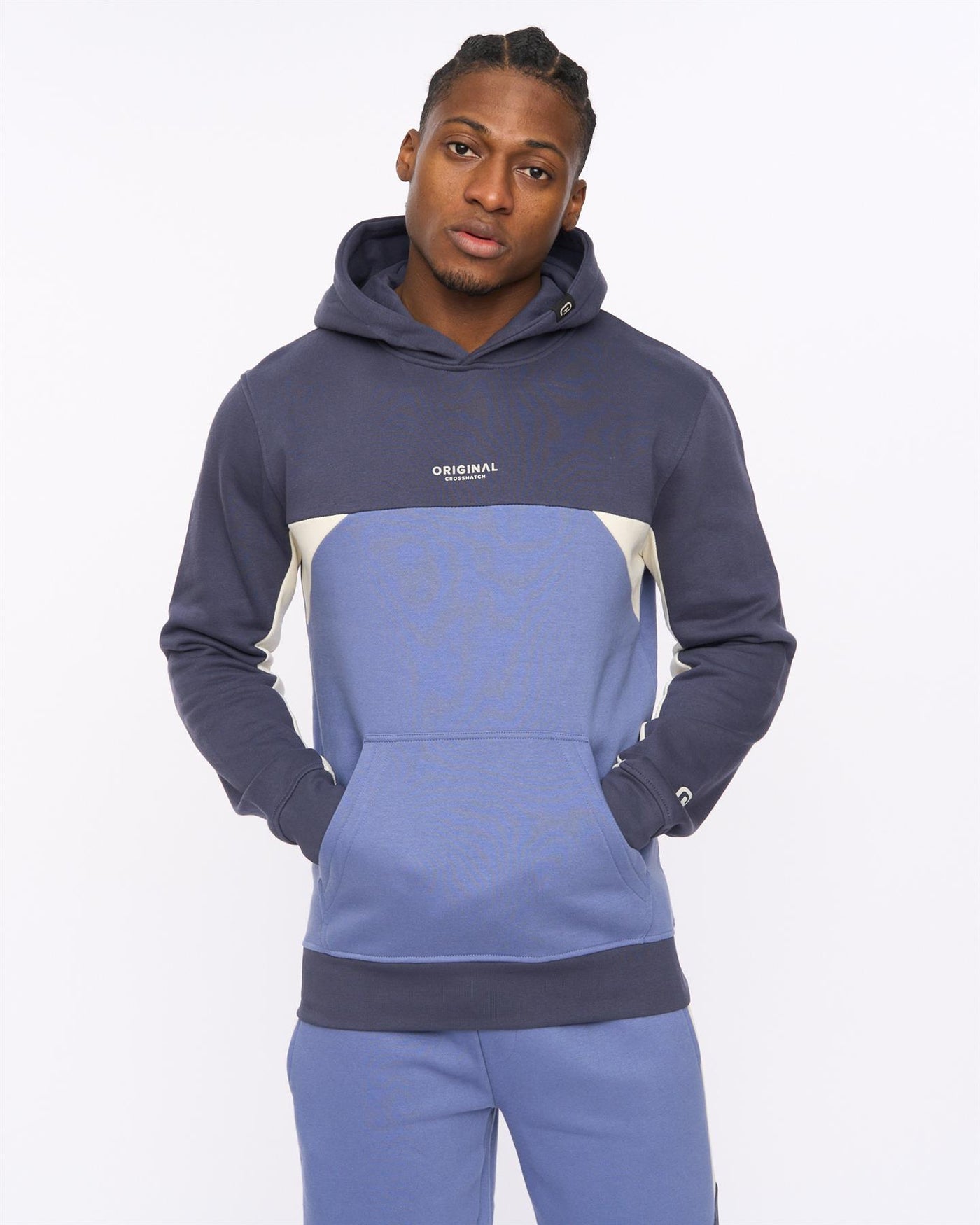 Mens Castlebay Hoodie Blue