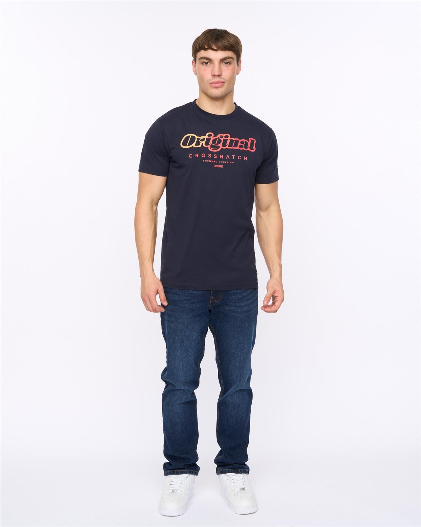 Mens Hybridge T-Shirt Navy