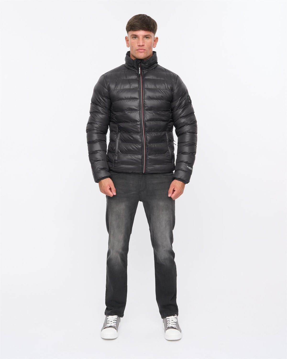 Mens Shemmy Two Quilted Jacket Black
