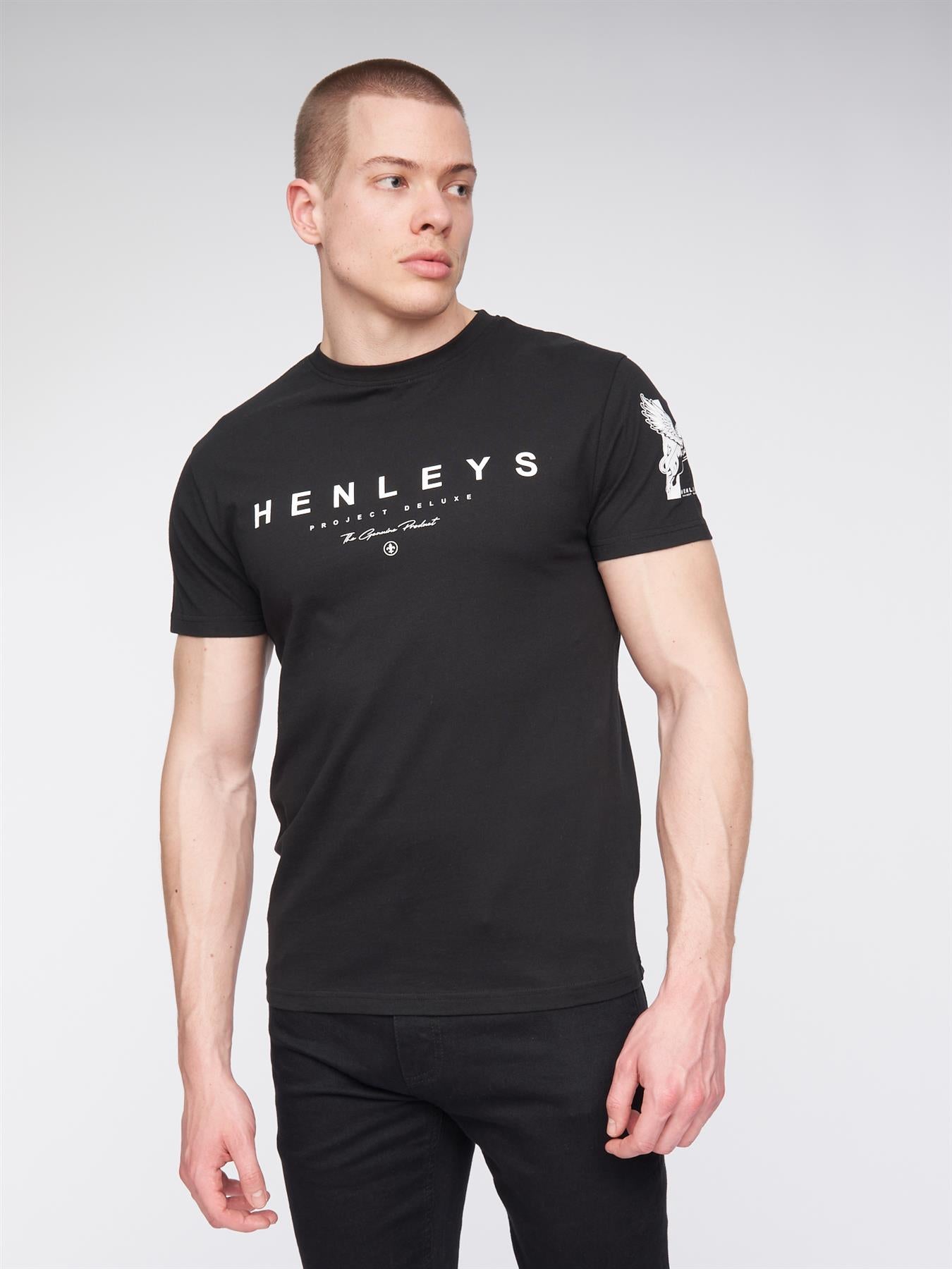 Mens Hentyme T-Shirt Black