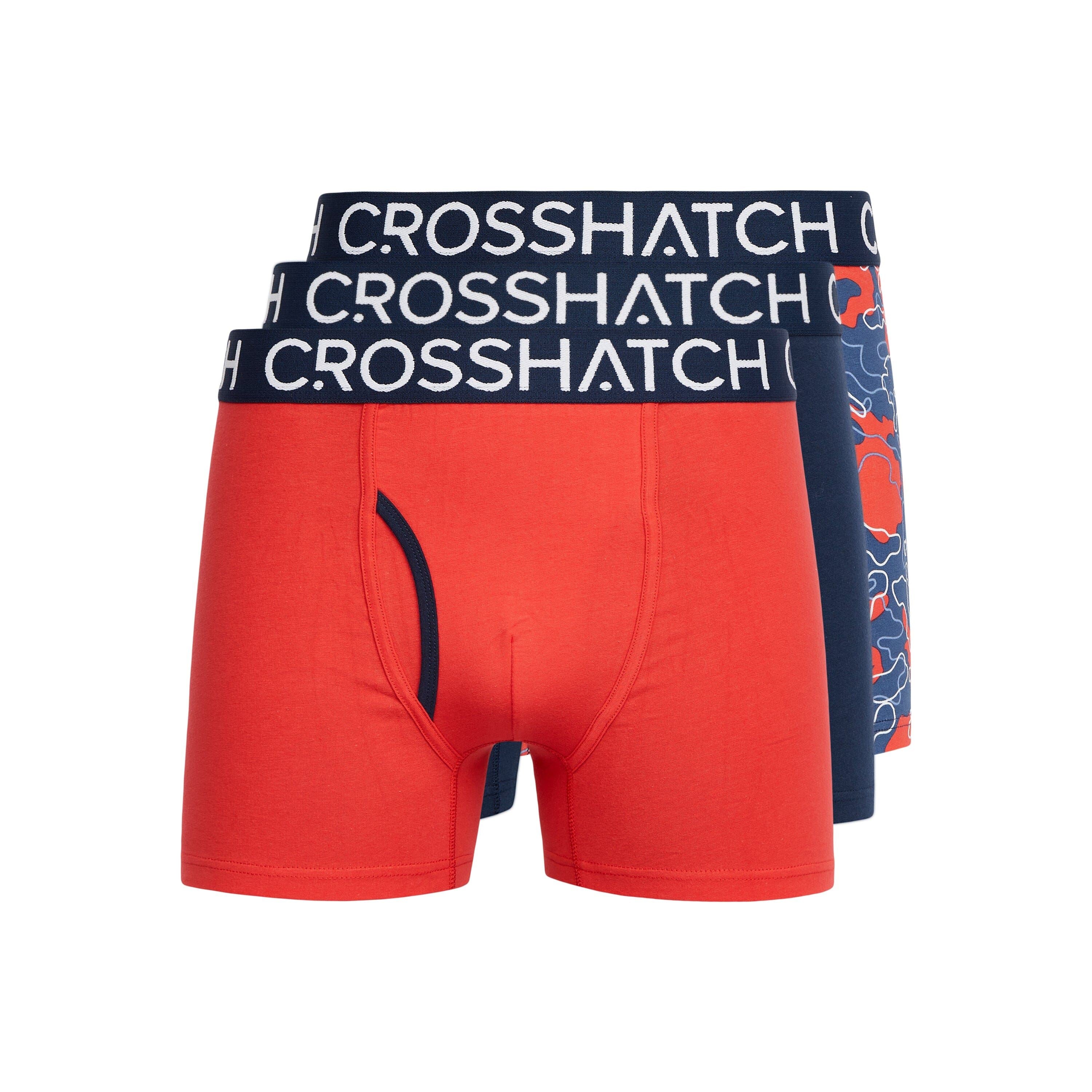 Mens Lynol Boxers 3pk Red