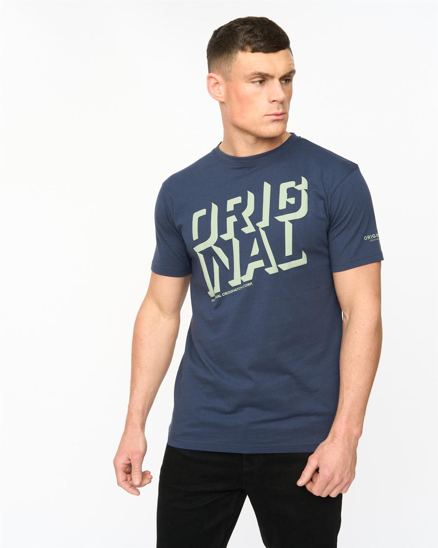 Mens Protrax T-Shirt Navy