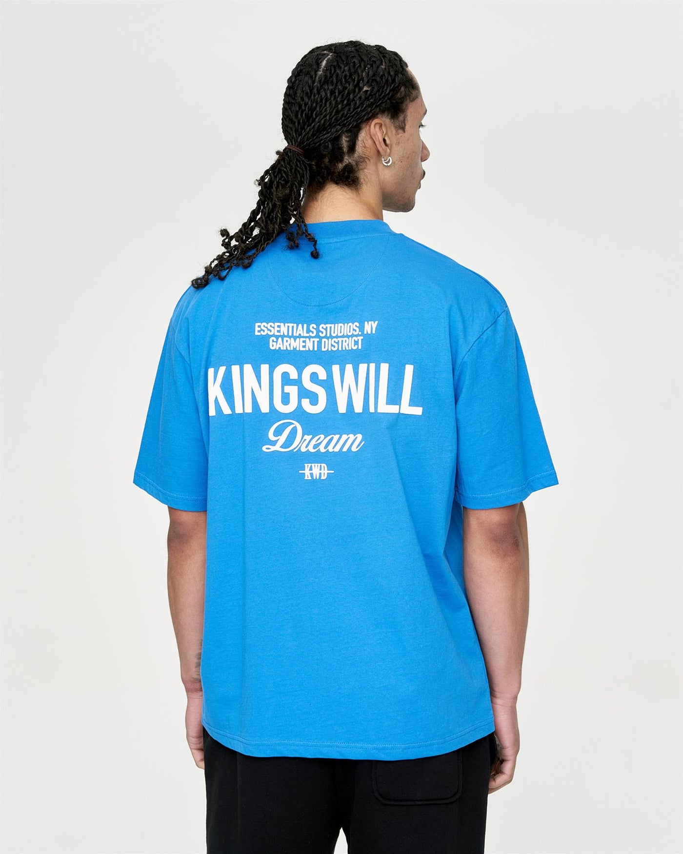 Mens Studio Garment District T-Shirt Blue