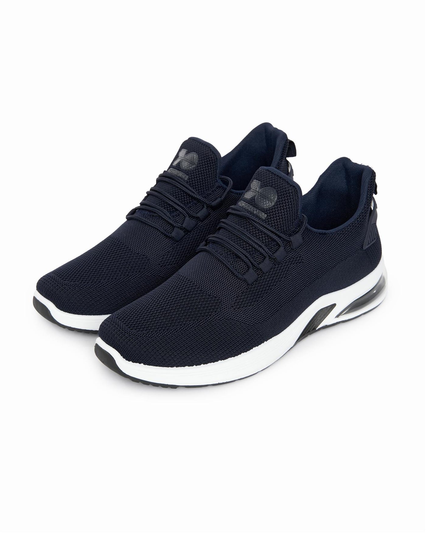 Mens Sandholt Trainers Navy
