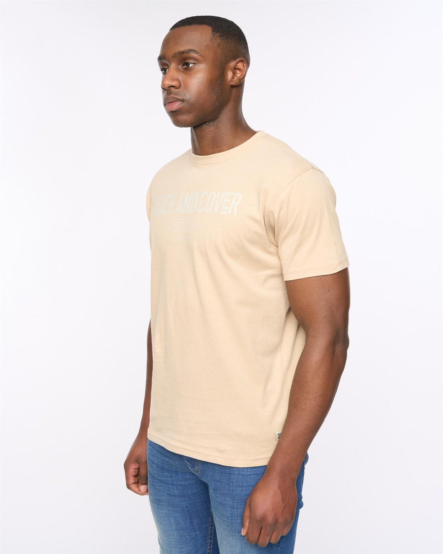Mens Pittifore T-Shirt Stone