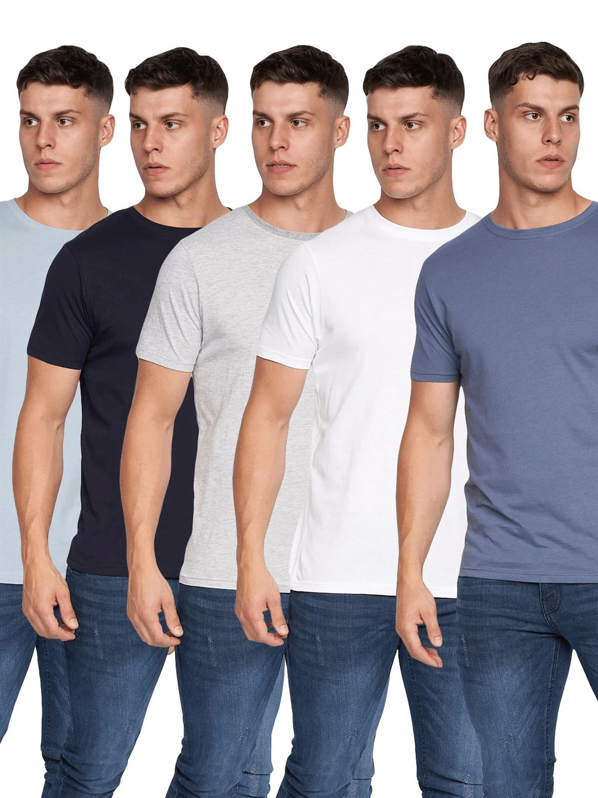 Errington Pack C T Shirt 5pk