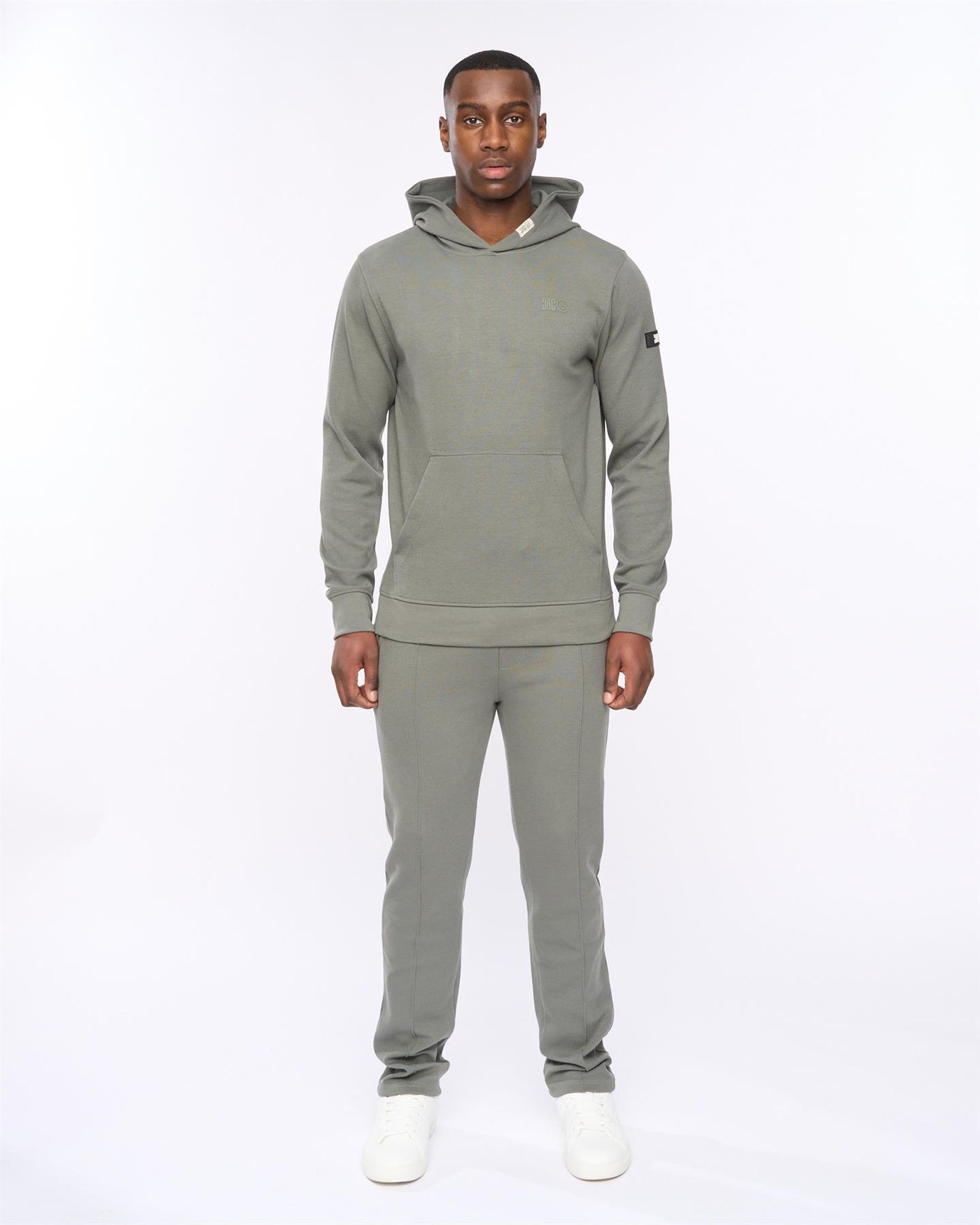 Mens Hannings Hoodie & Joggers Set Olive