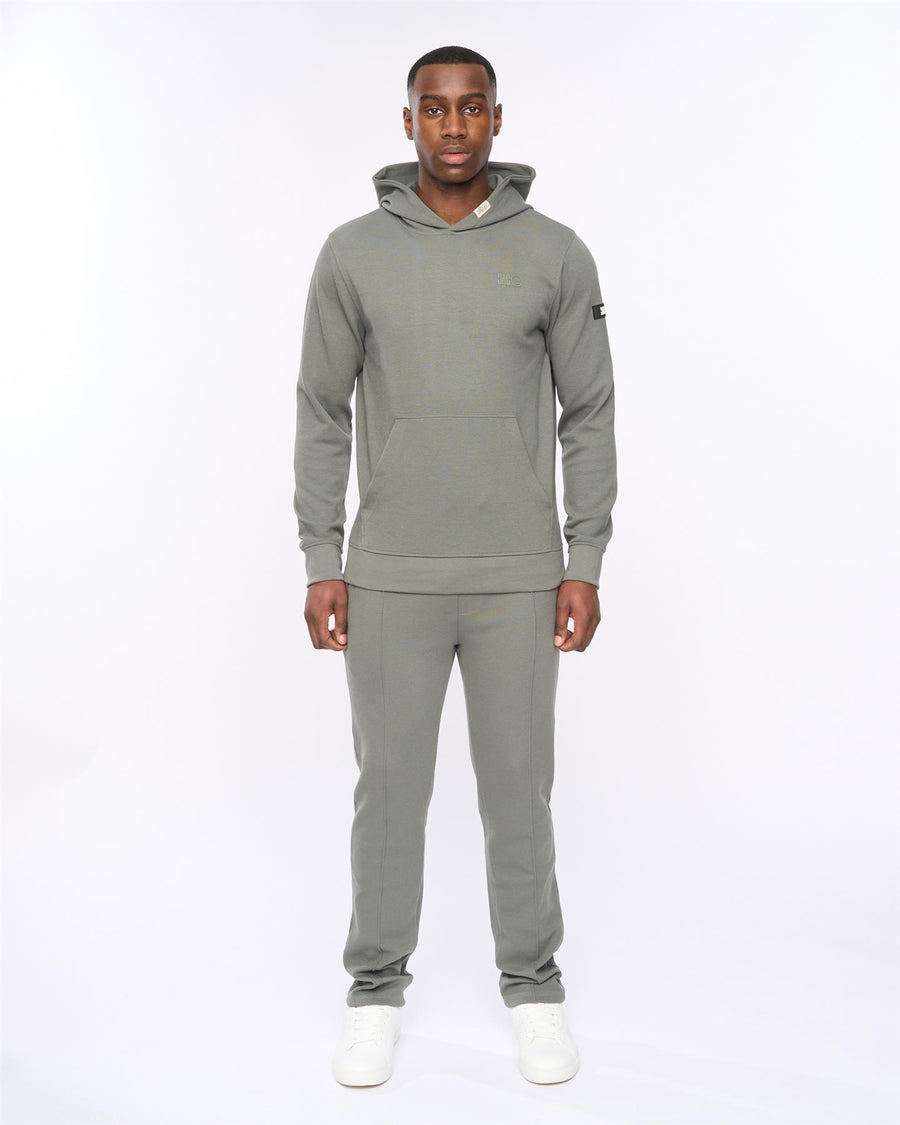 Mens Hannings Hoodie & Joggers Set Olive