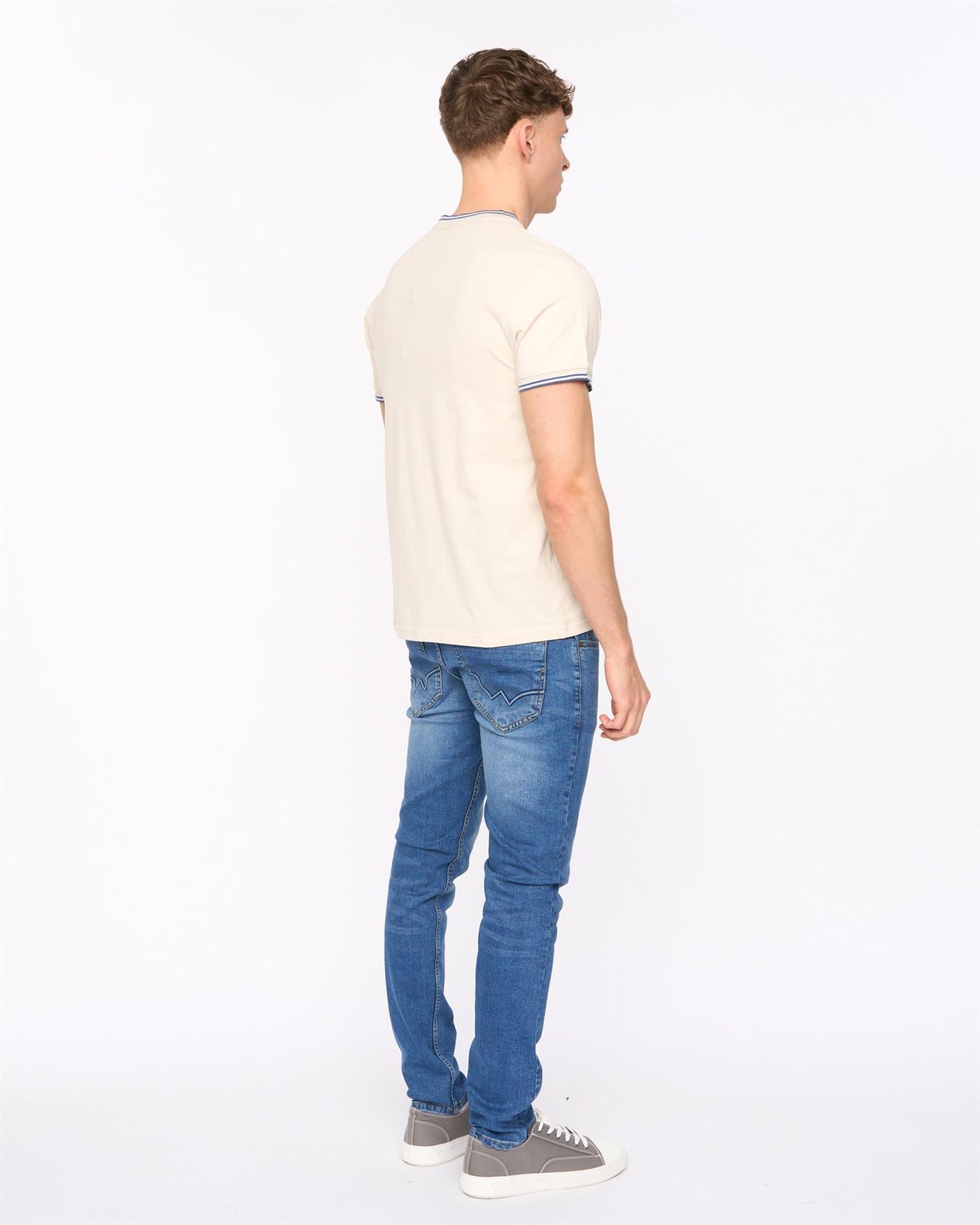 Mens Wrentham T-Shirt Light Stone