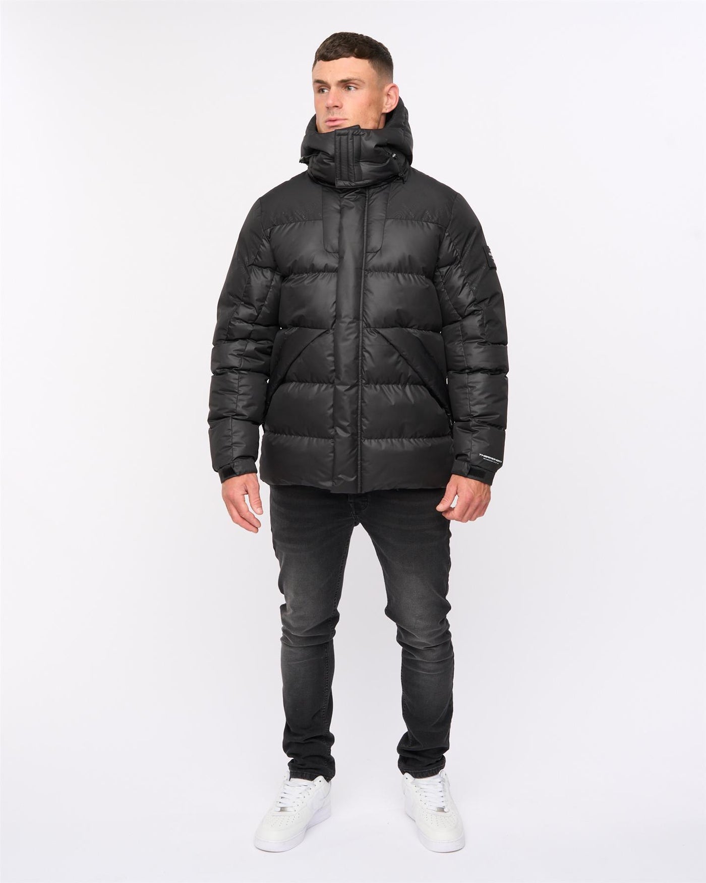 Mens Camptor Panel Jacket Black