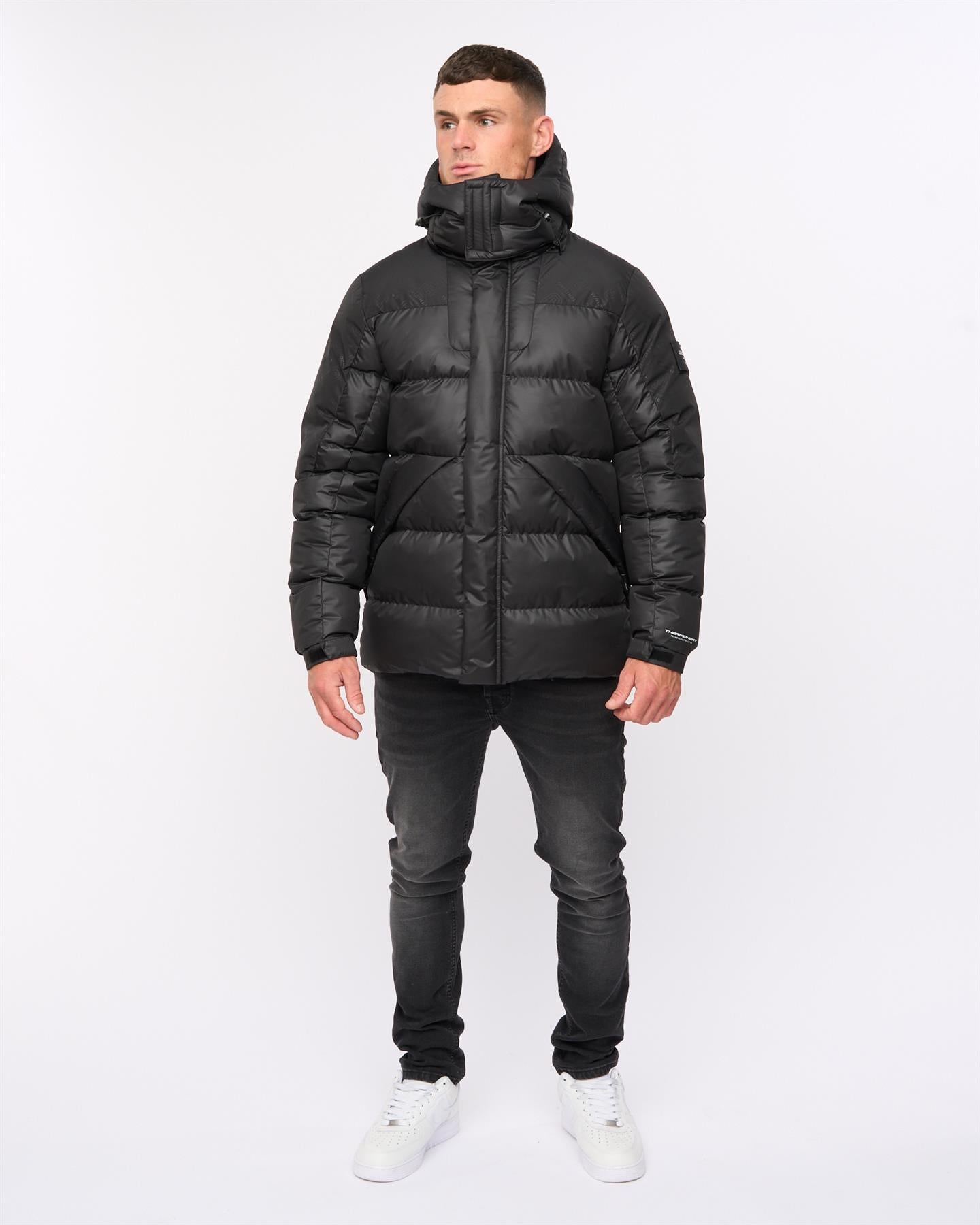 Mens Camptor Panel Jacket Black