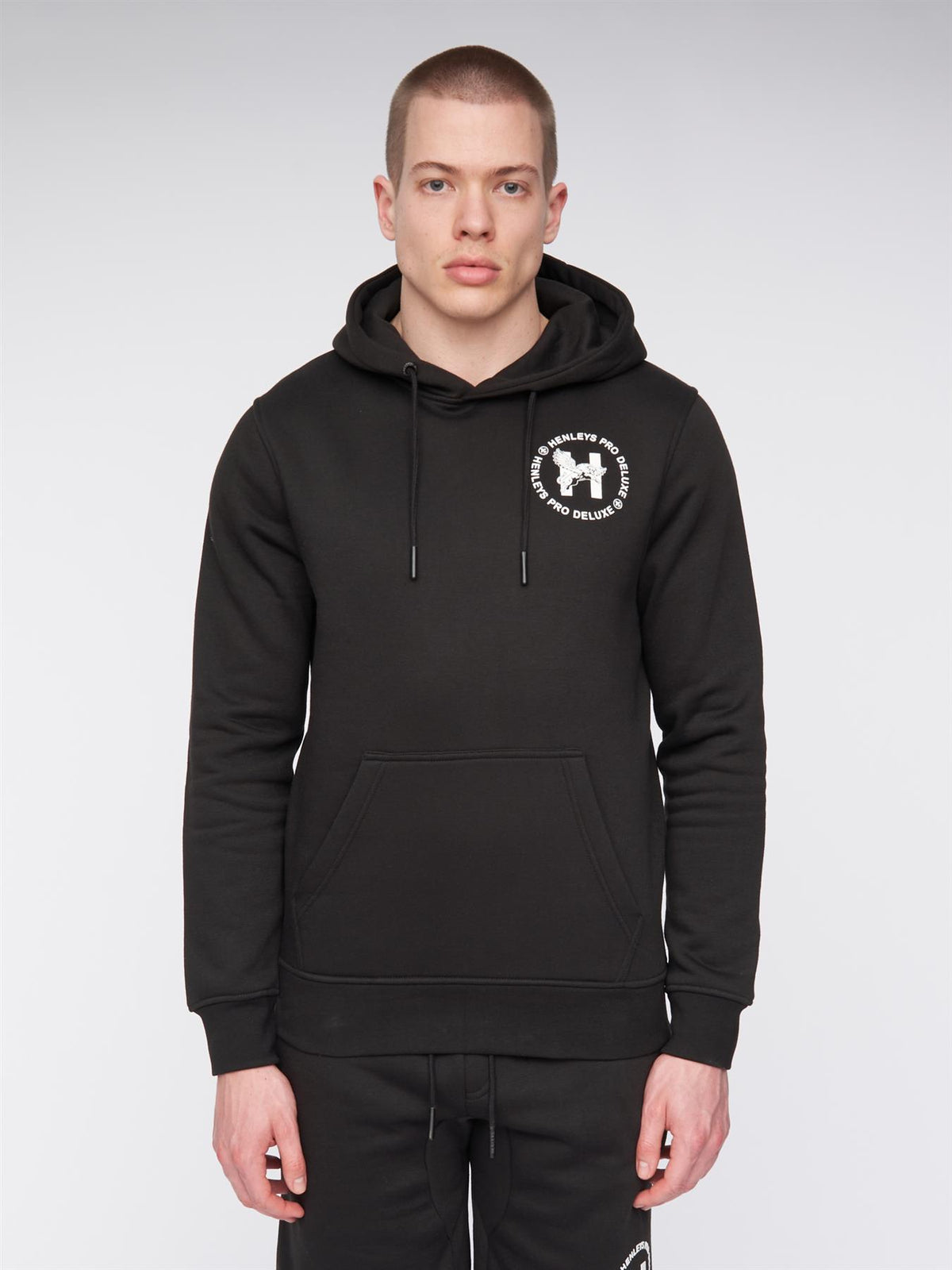 Mens Metafone Hoodie Black
