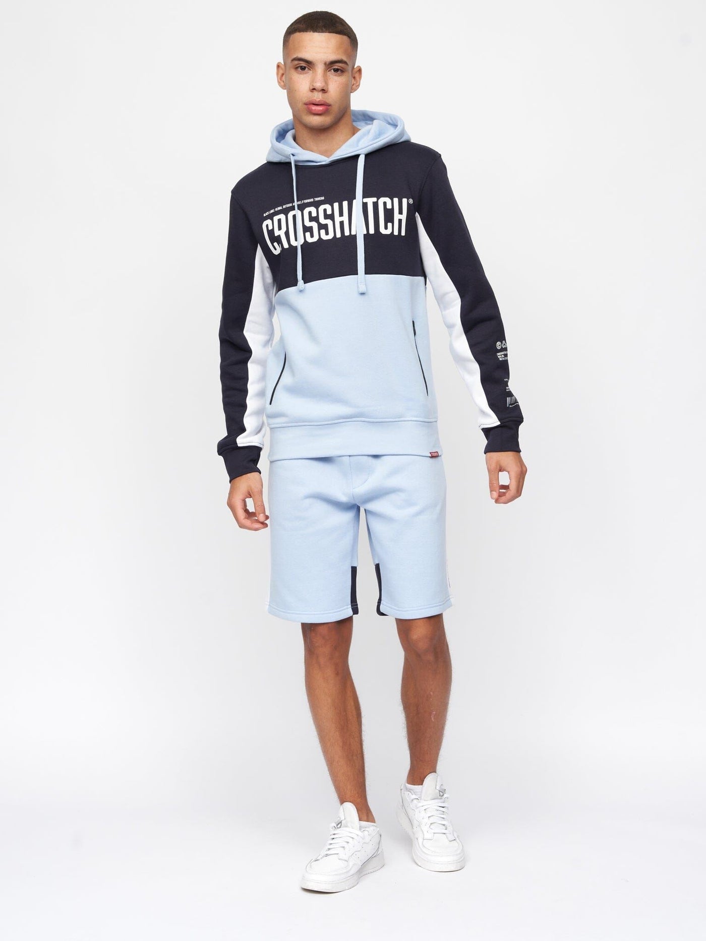 Compounds Shorts Navy/Light Blue