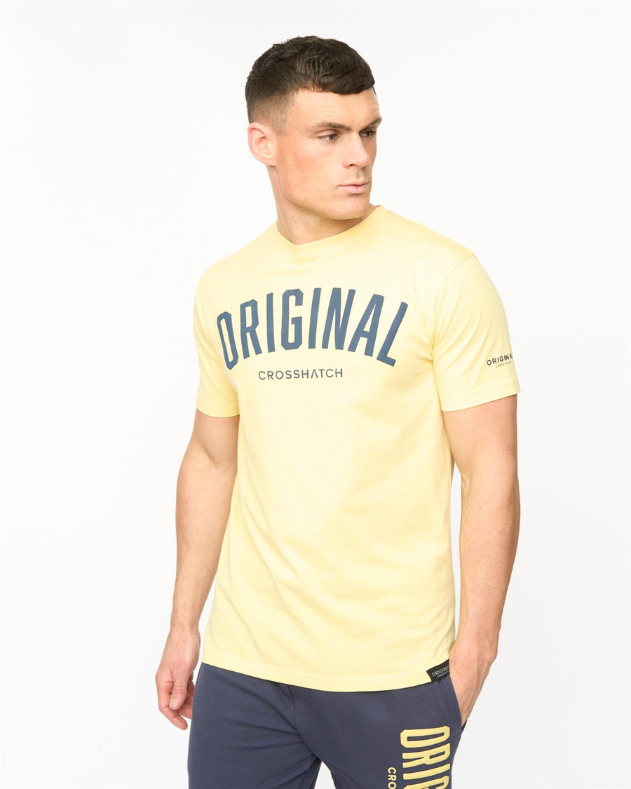Mens Kensby T-Shirt Yellow