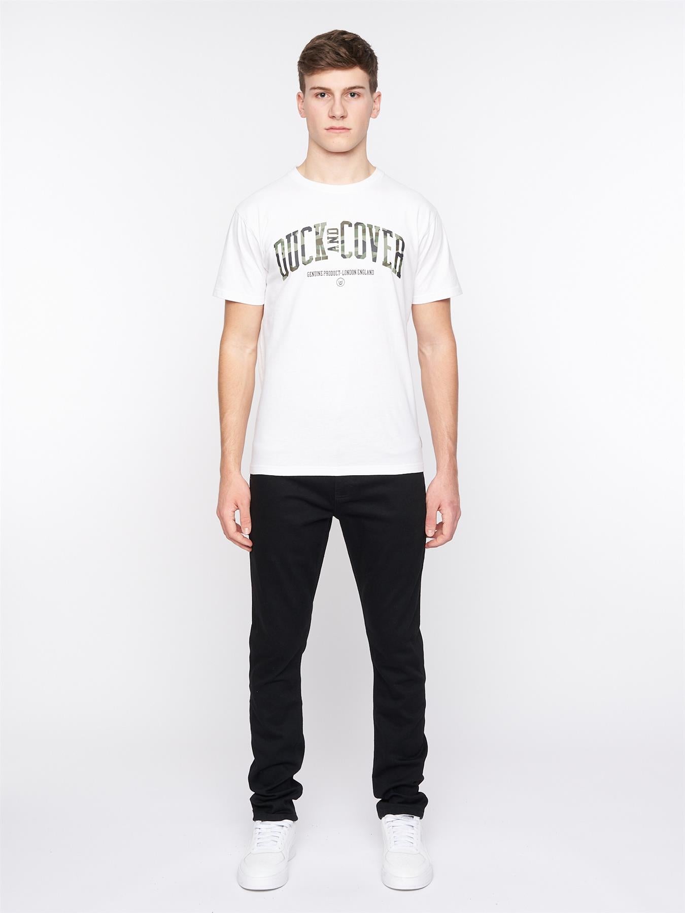 Mens Overburg Tapered Jeans Black