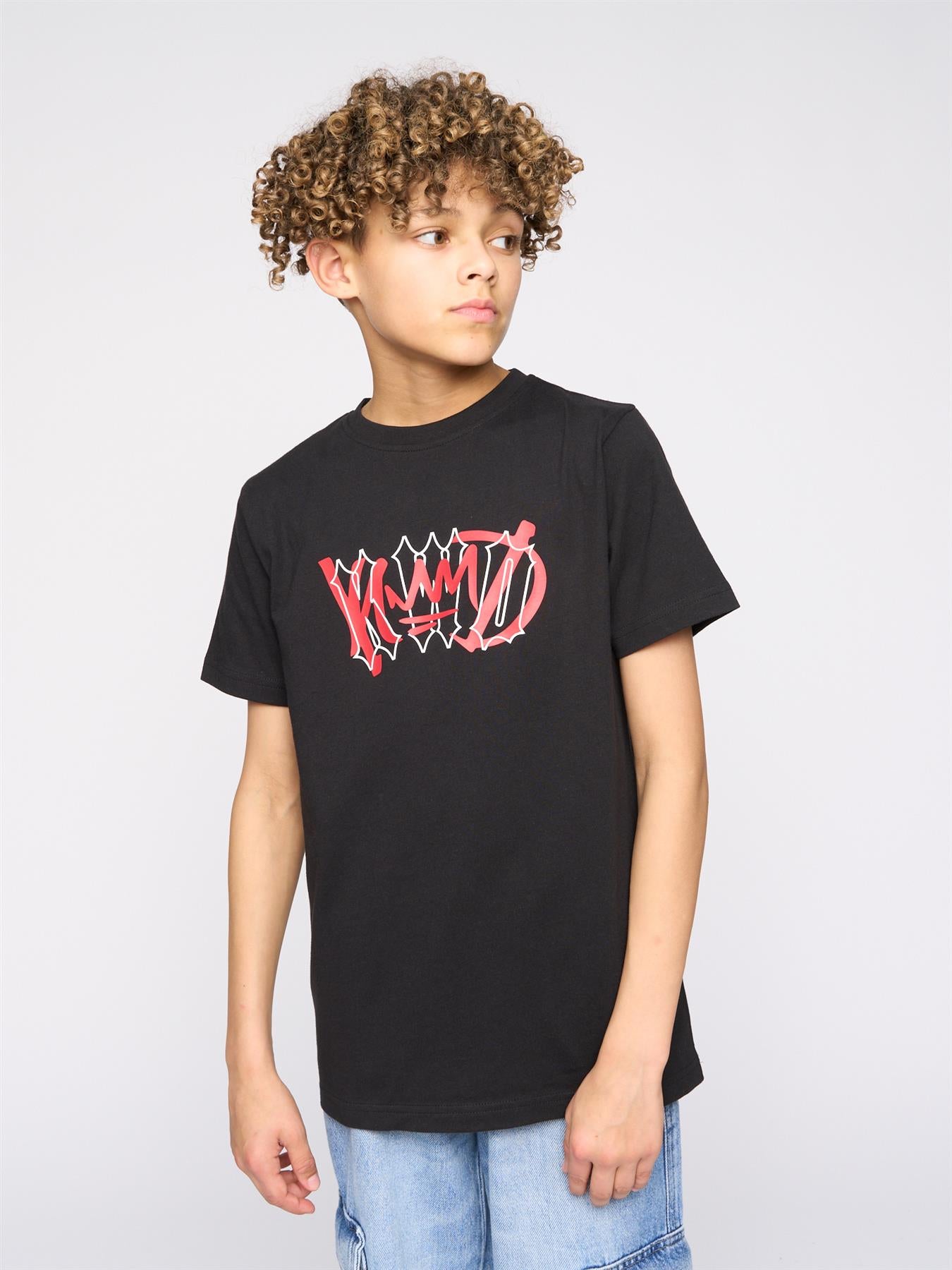 Kids Boys Wicked T-Shirt Black