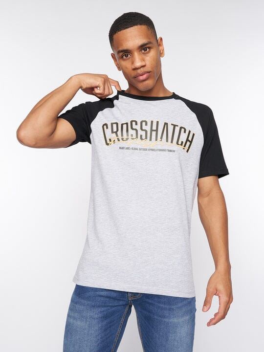 Plotmar T-Shirt Black/Light Grey Marl