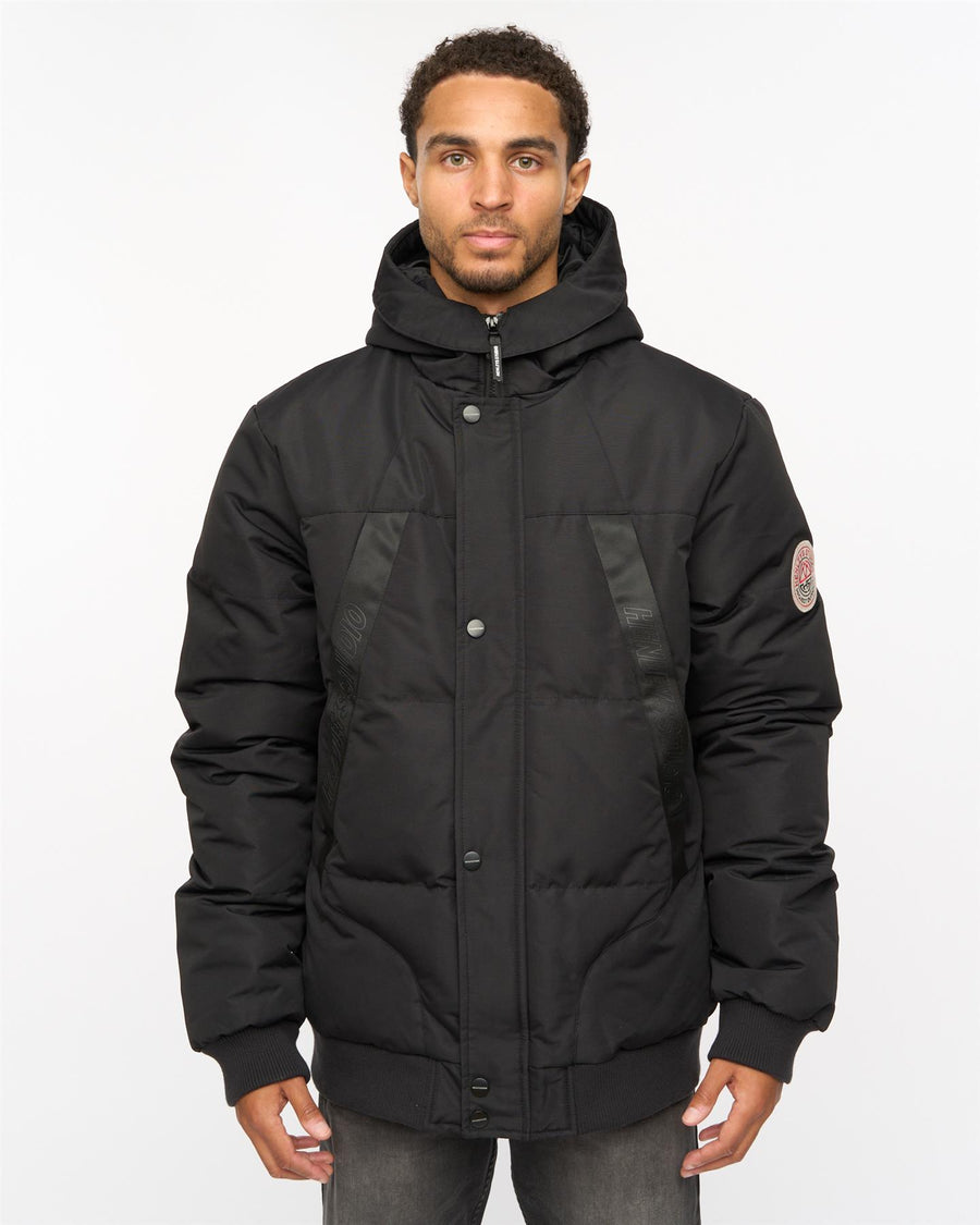 Mens Traction Bomber Jacket Black