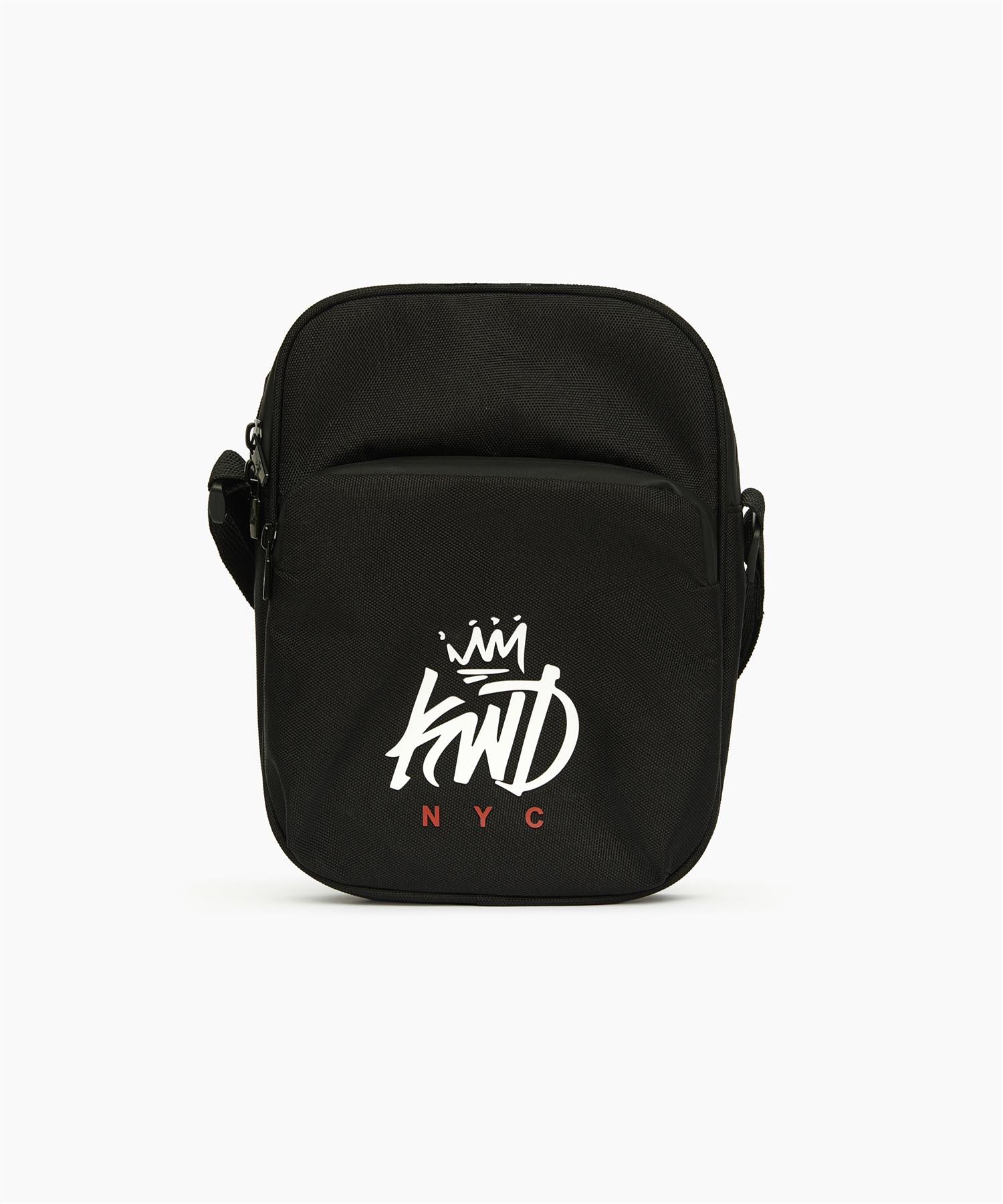 Mens Kayencee Cross Body Bag Black