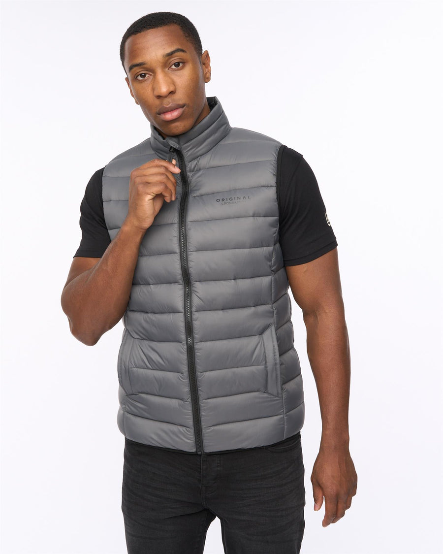 Mens Gattering MVE Gilet Charcoal