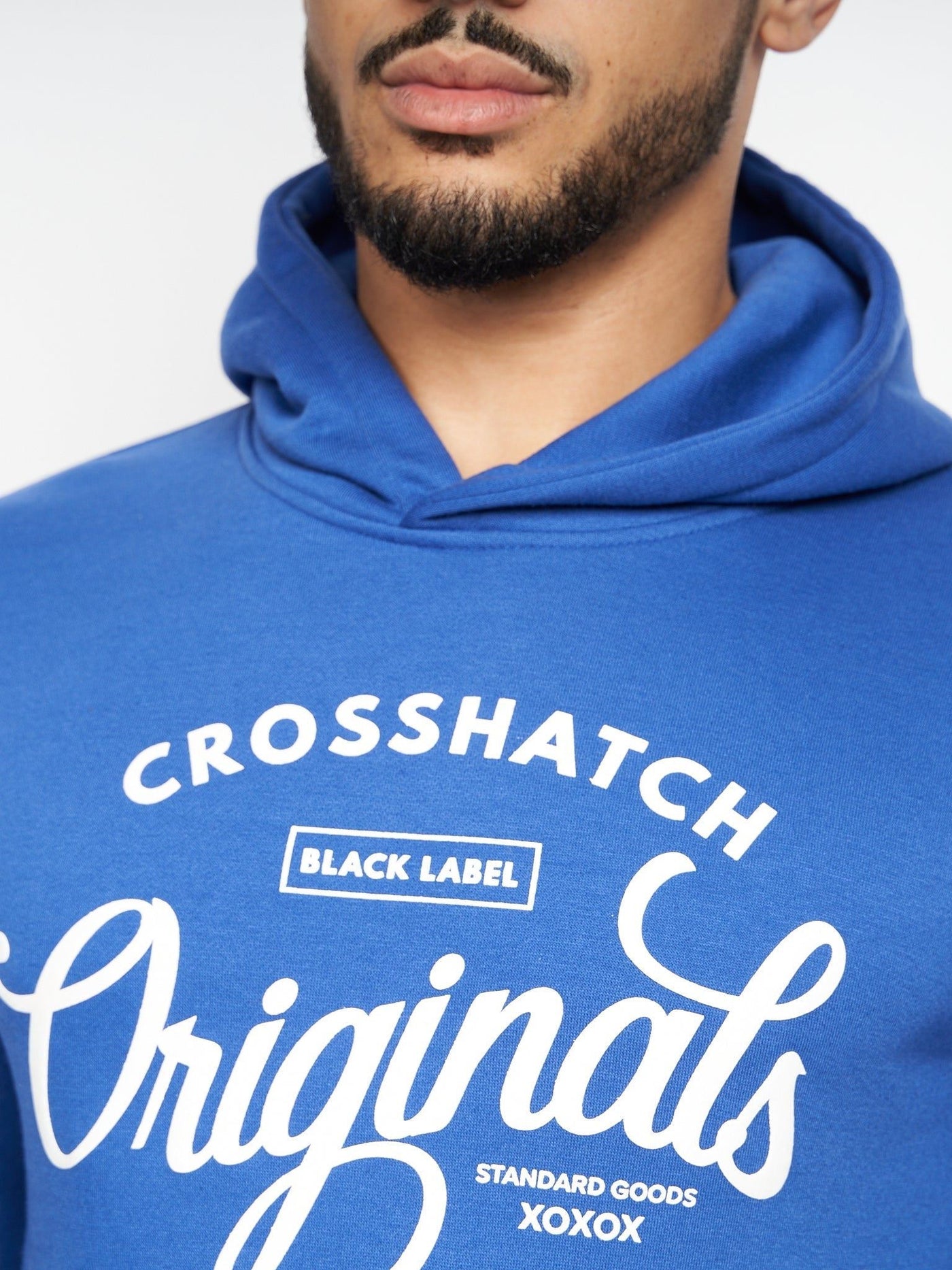 Mens Bartamax Hoodie Blue