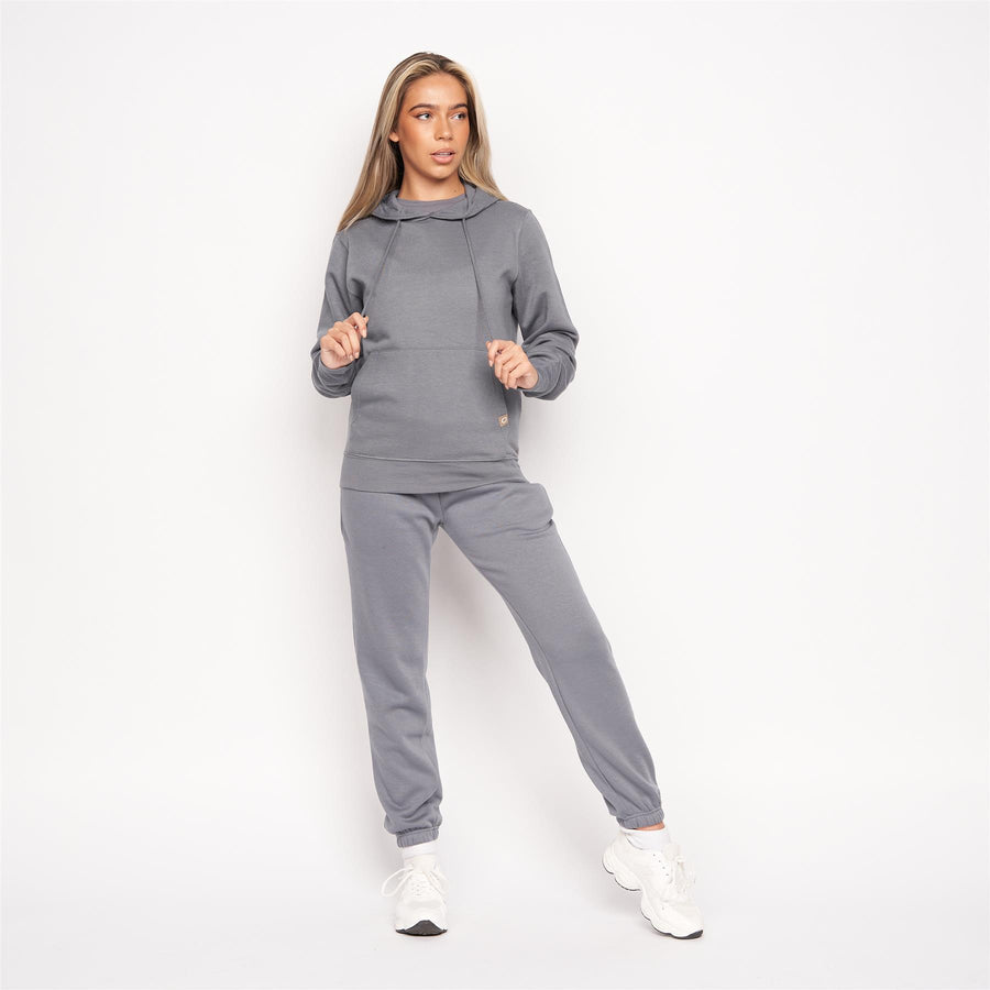 Womens Cremmoore Hoodie Dark Grey