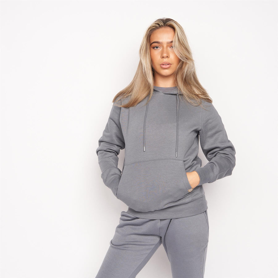 Womens Cremmoore Hoodie Dark Grey