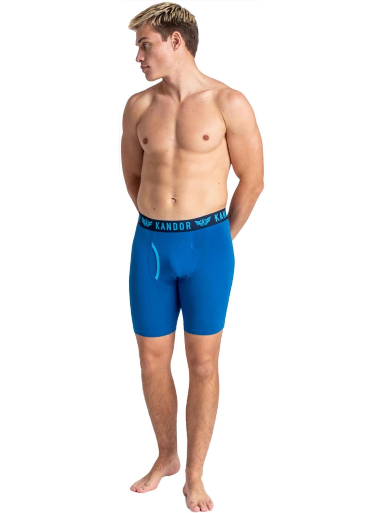 Men's Trunken Boxers 3pk Blue