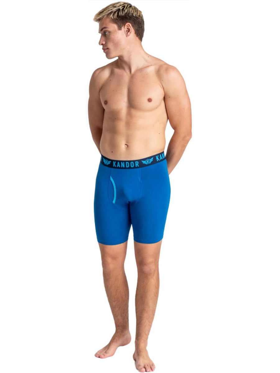 Men's Trunken Boxers 3pk Blue