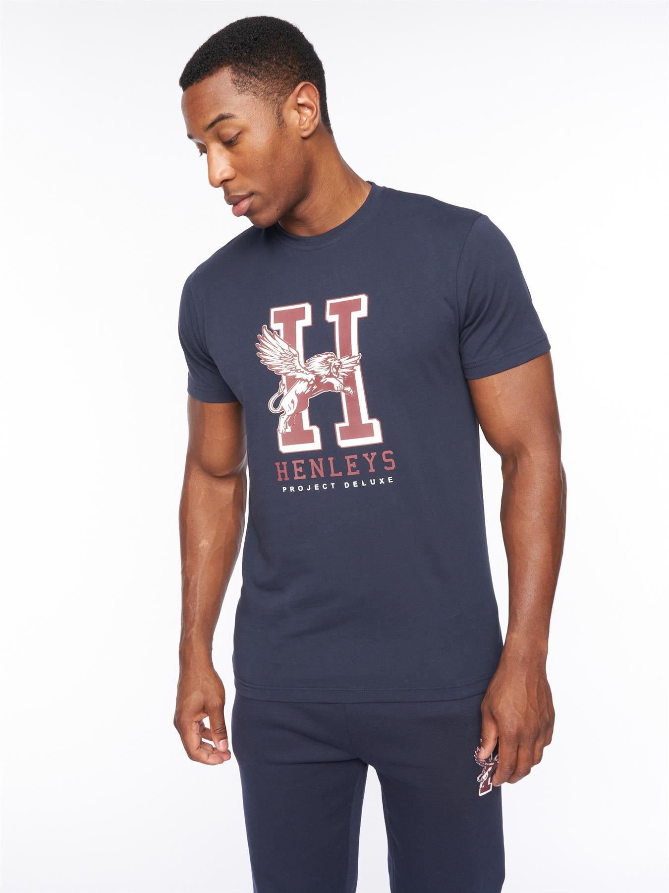 Mens Belton T-Shirt Navy